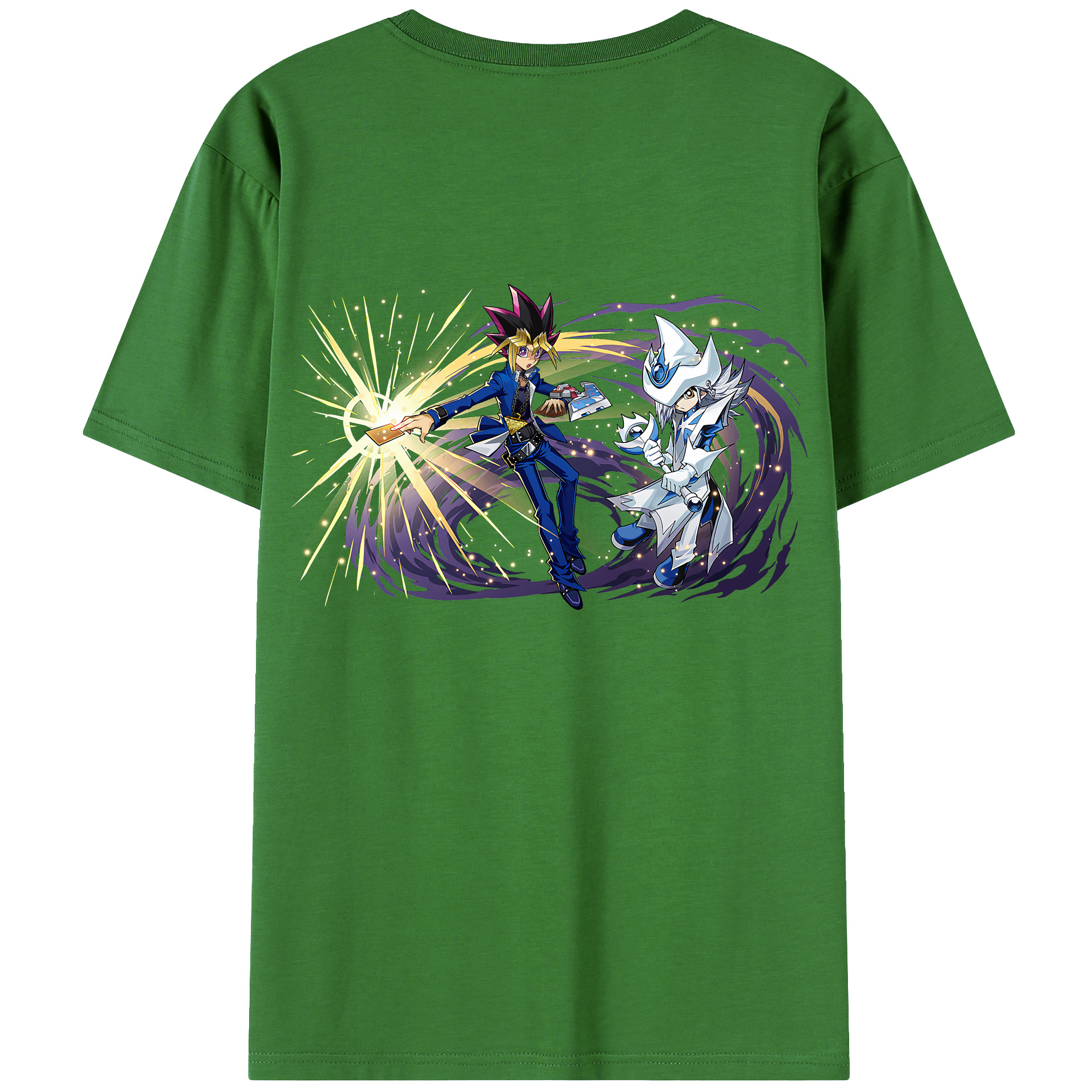 （画像用） 遊☆戯☆王 Yu-Gi-Oh! レディース半袖Tシャツ(バックプリント)